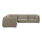 Zeppelin - Classic L Modular Sectional - Dark Gray