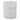 5" Frosted Bottom Hurricane - Clear