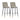 Evora - Velvet Counter Stool (Set of 2)