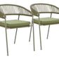 Skye - Outdoor Dining Chair (Set of 2) - Green