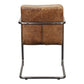 Ansel - Arm Chair Chair Leather (Set of 2) - Grazed Brown