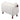 44" x 33" Faux Fur Sheep - White / Brown