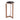 Petrified Wood 21" Accent Table - Multi