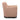 Mado - Textured Fabric Swivel Accent Chair - Peach