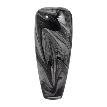 20" Katrina Swirl Large Vase - Gray