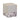 Brut - Concrete Indoor / Outdoor Side Table - Travertine & Breccia