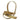 11.5" Large Metal Knot - Gold