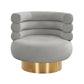 Naomi - Velvet Swivel Chair