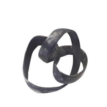 Knot Sculpture 7" - Black