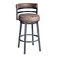 Madrid - Counter Height Swivel Bar Stool - Mineral