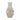 19" Lommel Large Carved Vase - Beige