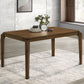 Almonte - Rectangular Wood Dining Table - Dark Brown