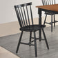 Hollyoak - Windsor Wood Dining Side Chair (Set of 2) - Black