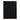29" x 22" Paper Mache Wall Art - Black / Dark Brown