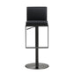 Amalfi - Black Steel Barstool - Black