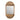 Wood Oval Mirror 34 x 18" - Brown