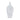 Karlin Large Marbled Vase - White