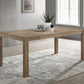 Scottsdale - Solid Wood Dining Table - Washed Brown