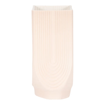 16" Corsica 3D Printed Vase - Rose Smoke