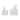 Marble 8 / 10" Hugging Couple (Set of 2) - White