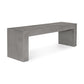 Lazarus - Outdoor Bench - Gray