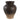 12" x 10" Traditional Terracotta Vase - Chocolate Brown