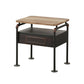 Nicipolis - Side Table - Antique Oak & Sandy Gray