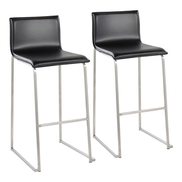 Mara - Upholstered Barstool Set