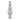 19" x 6" Faceted Rocks Paper Mache Sculpture - White