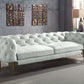 Ragle - Sofa - Vintage White Top Grain Leather