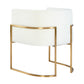 Giselle - Velvet Dining Chair Gold Leg