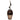 Feist Small Urn With Topper 26" - Bronze