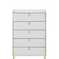 Zeena - Chest - White Finish