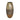 17" Curved Glass Vase Metallic Ombre Finish - Multi