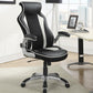 Dustin - Upholstered Adjustable Home Office Desk Chair - Black