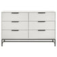 Sonora - 6-Drawer Bedroom Dresser - White