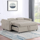 Portland - Boucle Upholstered Sleeper Sofa Bed