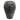19" Galene Large Glass Vase - Gray
