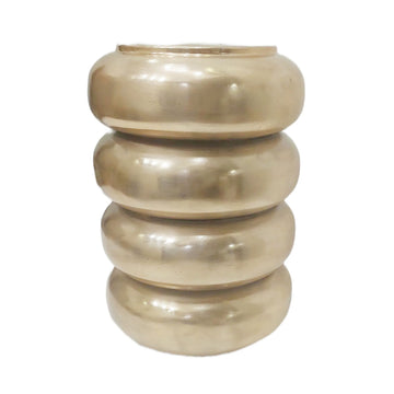 Mandan Drum Table - Gold