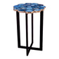 Azul - Agate Accent Table - Blue