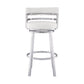 Madrid - Swivel Stainless Steel Bar Stool