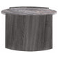 Gladstone - Round Faux Marble Top Coffee Table - Distressed Gray