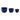 7" / 9" / 11" Modern Reactive Planters (Set of 3) - Blue
