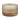 12" 183 Oz Glass Candle With Wood Base - Ivory