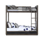 Estevon - Bunk Bed - Gray Oak Finish