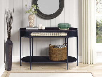 Colson - End Table - Black Finish - 30"