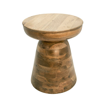 Wood 19" Side Table - Brown