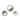 12" / 14" / 18" Halcyon Abstract Mirrors (Set of 3) - White