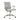 Damir - Office Chair - Vintage White Top Grain Leather & Chrome