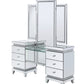 Lotus - Vanity Desk - Mirrored & Faux Crystals